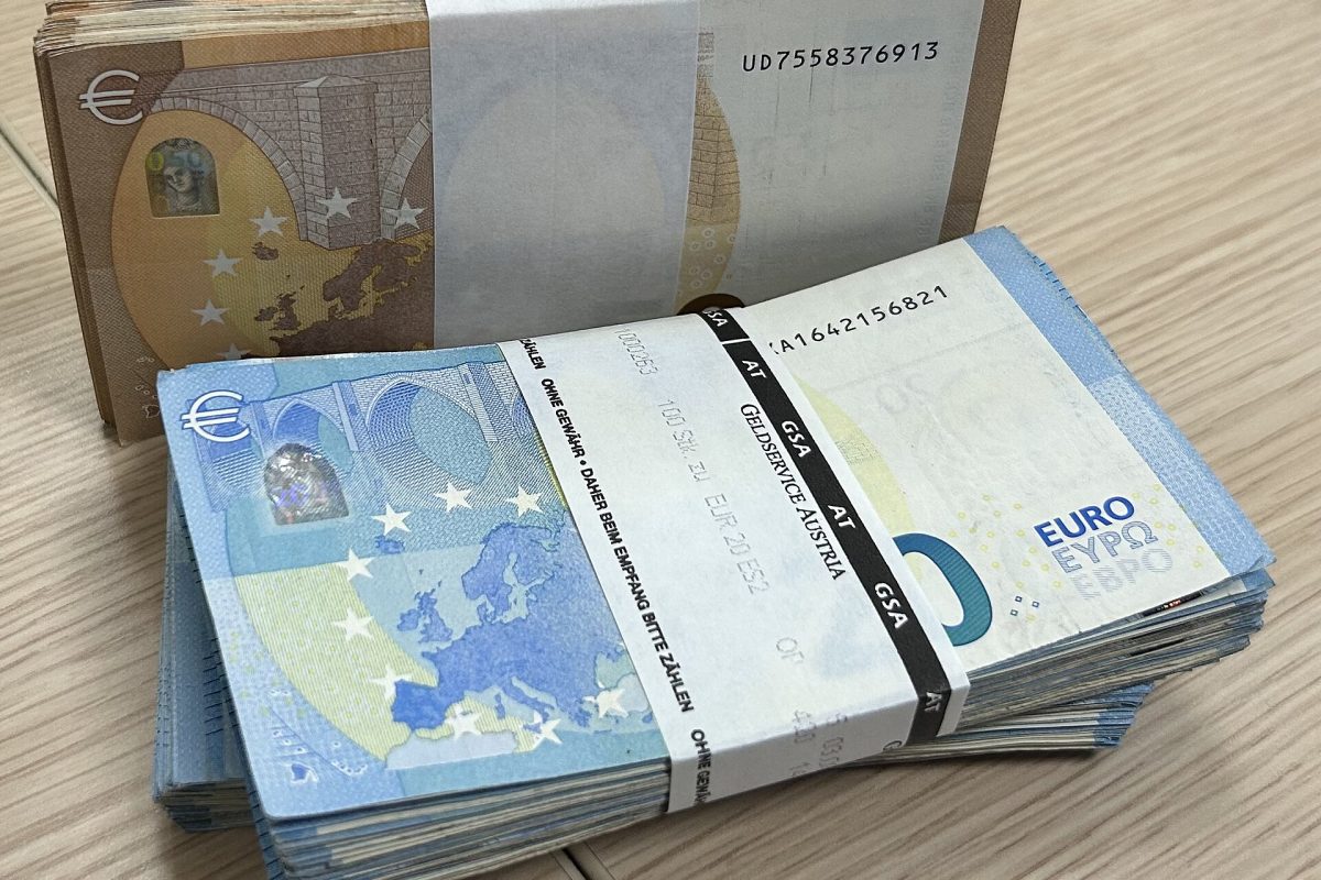 Liasse de billets en euros